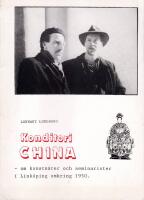 Konditori China - om konstn&auml;rer och seminarister i Link&ouml;ping omkring 1950