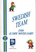 Swedish Team Lillehammer 1994 Media Guide