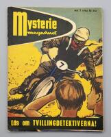 Mysterimagasinet 1954 Nr 1 L&auml;s om tvillingdetektiverna