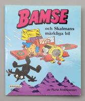 Minib&ouml;cker Bamse och Skalmans m&auml;rkliga bil
