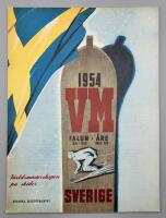1954 VM Falun &Aring;re V&auml;rldsm&auml;sterskapen p&aring; skidor