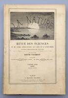 LA NATURE Revue des Sciences et de leurs Applications aux Arts et a L&acute;Industrie Journal Hebdomadaire Illustre 1883 del 2