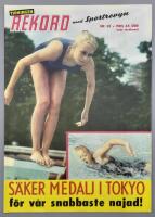 Rekordmagasinet 1963 Nr 39 Tidningen Rekord med sportrevyn