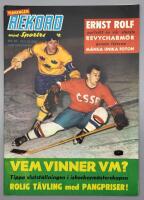 Rekordmagasinet 1963 Nr 10 Tidningen Rekord med sportrevyn
