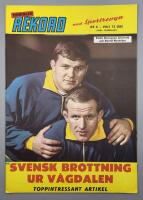 Rekordmagasinet 1965 Nr 6 Tidningen Rekord med sportrevyn
