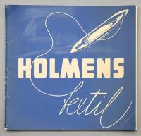 Minnesbok fr&aring;n Holmens textil