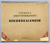 Svenska idrottsf&ouml;rbundets Rekordkalender