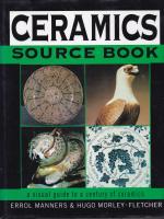 CERAMICS SOURCE BOOK a visual guide to a century of ceramics