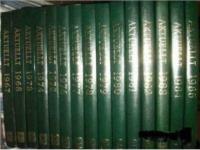 Aktuellt &Aring;rsbok Gr&ouml;n 1990-1996 (komplett 7 b&ouml;cker)