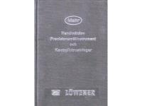 HANDMÄTDON PRECISIONSMÄTINSTRUMENT OCH KONTROLLUTRUSTNINGAR-MAHR