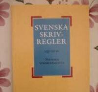 Svenska skrivregler