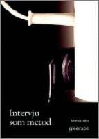  Intervju som metod