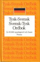 Tysk-Svensk / Svensk-Tysk ordbok - 95.000 uppslagsord och fraser