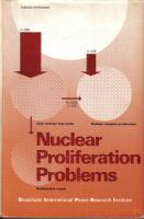Nuclear Proliferation Problems