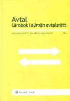 Avtal - L&auml;robok i allm&auml;n avtalsr&auml;tt