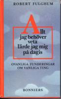 Allt jag beh&ouml;ver veta l&auml;rde jag mig p&aring; dagis - Ovanliga funderingar om vanliga ting