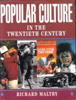 Popular Culture in the 20th Century