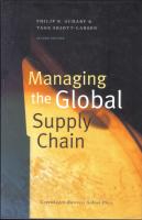 Managing the Global Supply Chain