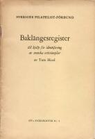 Bakl&auml;ngesregister till hj&auml;lp f&ouml;r identifiering av svenska ortst&auml;mplar