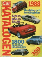 Car Katalogen 1988