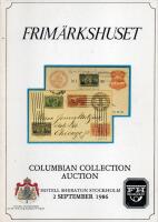 Frim&auml;rkshuset Columbian Collection Auction 2 September 1986
