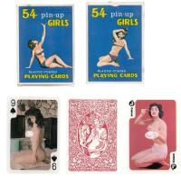 54 pin-up Girls Plastic Coated Playing Cards