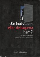 G&aring;r budskapet eller deltagarna hem? - Tips och id&eacute;er f&ouml;r presentat&ouml;rer/pedagoger