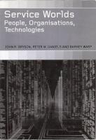 Service Worlds - People, Organisations, Technologies