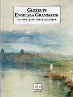 Gleerups Engelska Grammatik
