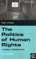 The Politics of Human Rights - A Global Perspective