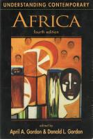 Understanding Contemporary Africa