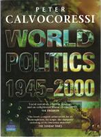 World Politics 1945-2000
