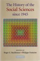 The History of the Social Sciences since 1945