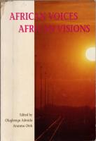 African Voices - African Visions