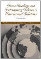 Classic Readings and Contemporary Debates in International Relations