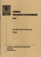 Svenska Frim&auml;rksbytesf&ouml;reningen u p a - Medlemsf&ouml;rteckning 1965