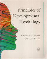 Principles of Developmental Psychology