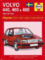 Volvo 400-serien - Haynes Gör-det-själv handbok