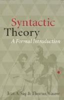 Syntactic Theory - A Formal Introduction