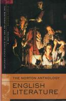 The Norton Anthology of English Literature - Vol. C: The Restoration and the 18th Century