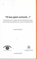 "Vi har gjort avtryck-!" : utv&auml;rdering av ett projekt r&ouml;rande studief&ouml;rbunds samarbete kring lokal mobilisering i utsatta bostadsomr&aring;den