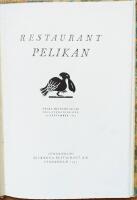 Restaurant Pelikan - n&aring;gra minnesblad vid dess st&auml;ngning 1931