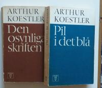 Pil i det bl&aring; / Den osynliga skriften