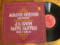 Julian Bream guitarist. Bach lute suites