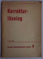 Korrekturl&auml;sning