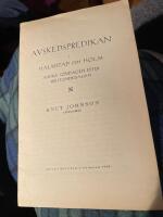 Avskedspredikan i Halmstad och Holm Andra s&ouml;ndagen efter Trettondedagen 