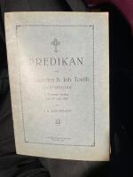 Predikan vid Kyrkoherden B. Joh. Torells jordf&auml;stning i Tossene kyrka den 20 juli 1925