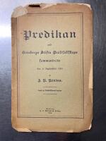 Predikan vid G&ouml;teborgs Stifts Pr&auml;sts&auml;llskaps sammantr&auml;de den 11 September 1906