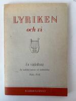Lyriken och vi