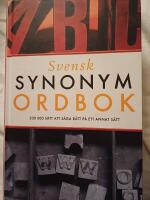 Svensk synonymordbok